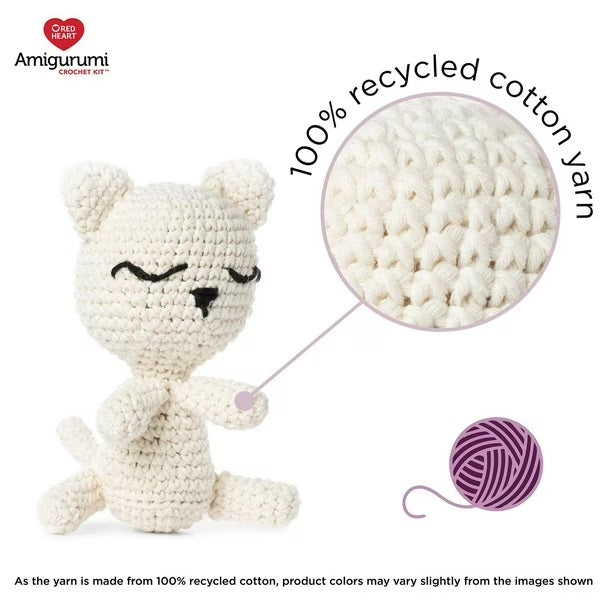 Nugget the Kitten Amigurumi Kit