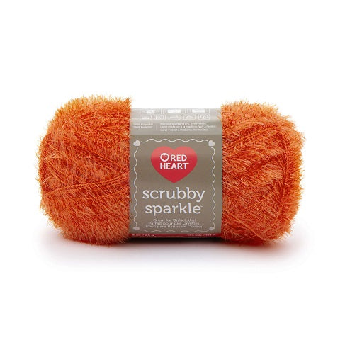 Red Heart Scrubby Yarn