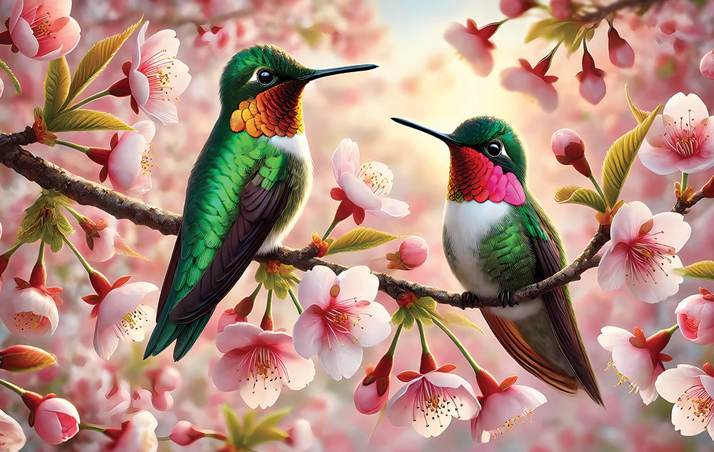 Cherry Blossom Time Jigsaw Puzzle