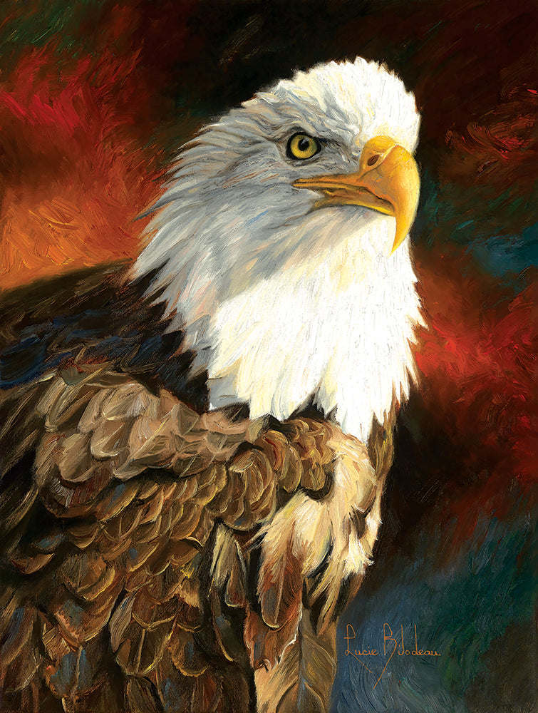 Portrait of an Eagle Jigsaw Puzzle