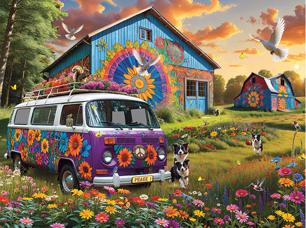 Hippie House Jigsaw Puzzle