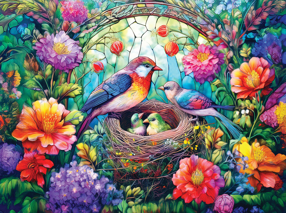 Tending the Nest Jigsaw Puzzle
