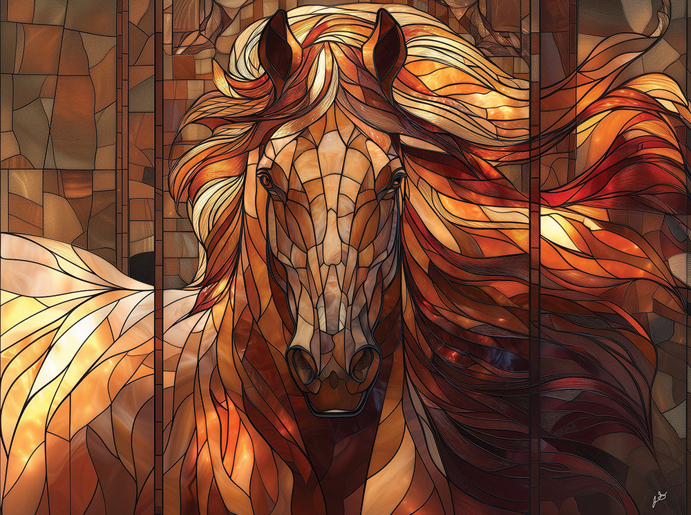 Wild Stallion Jigsaw Puzzle