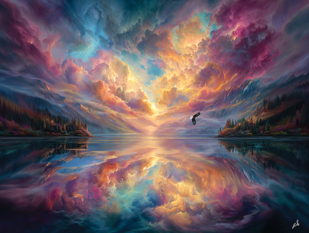 Reflective Beauty Jigsaw Puzzle