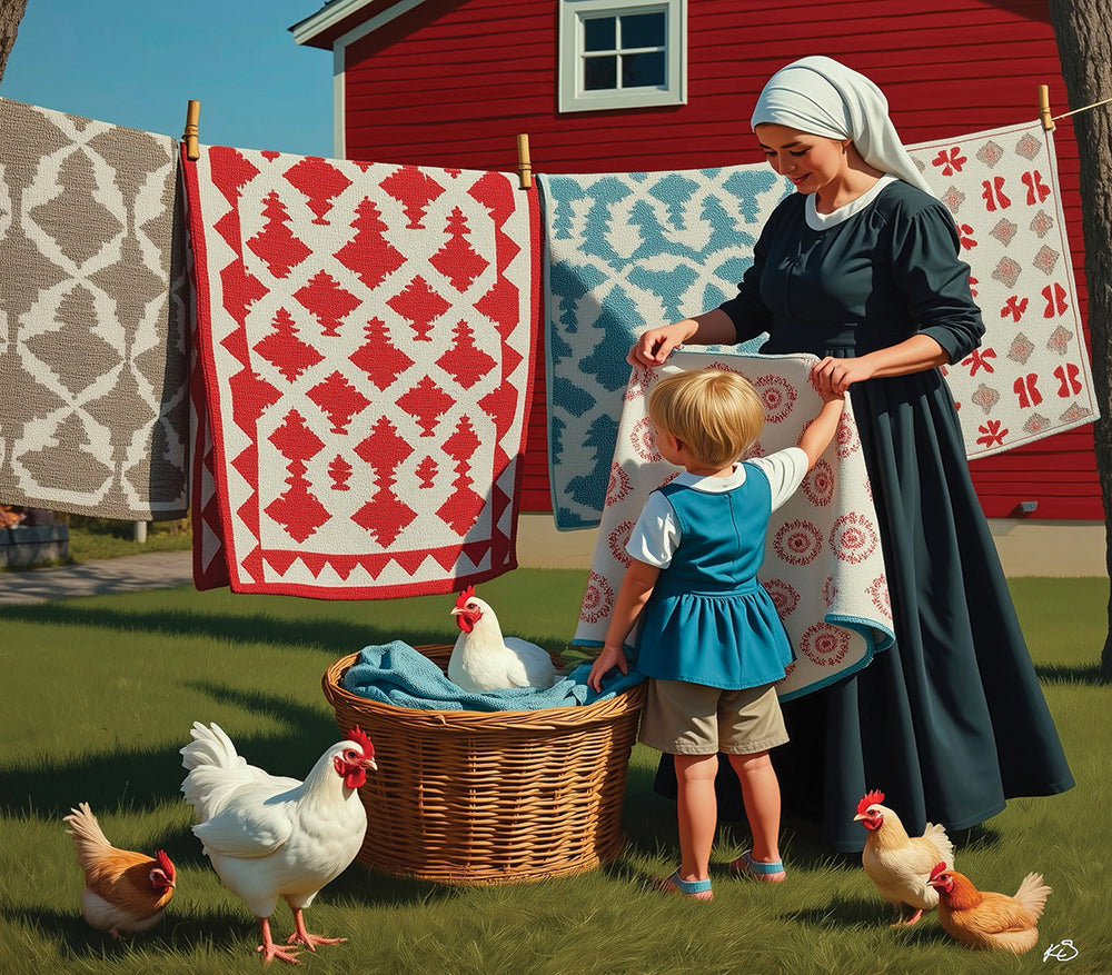 Mom's Little Helper Jigsaw Puzzle