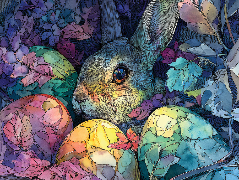 Puzzle « Cache-cache de Pâques »