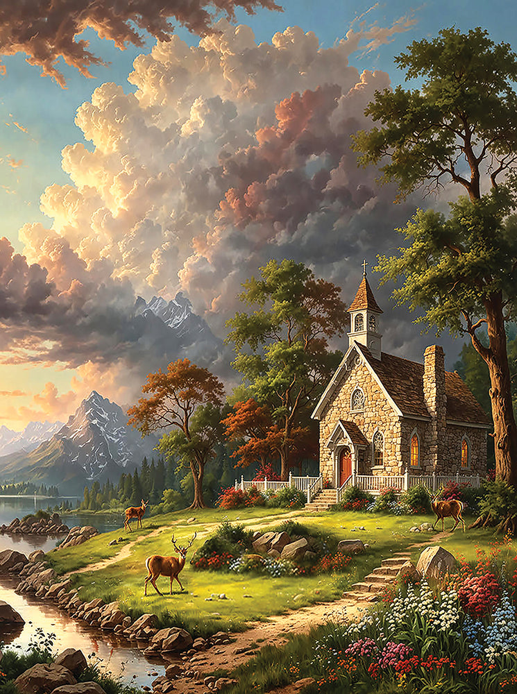 The Stone Church Jigsaw Puzzle