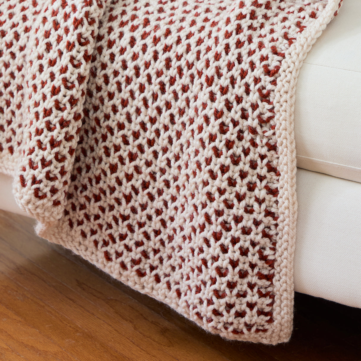 Reversible Dotted Blanket