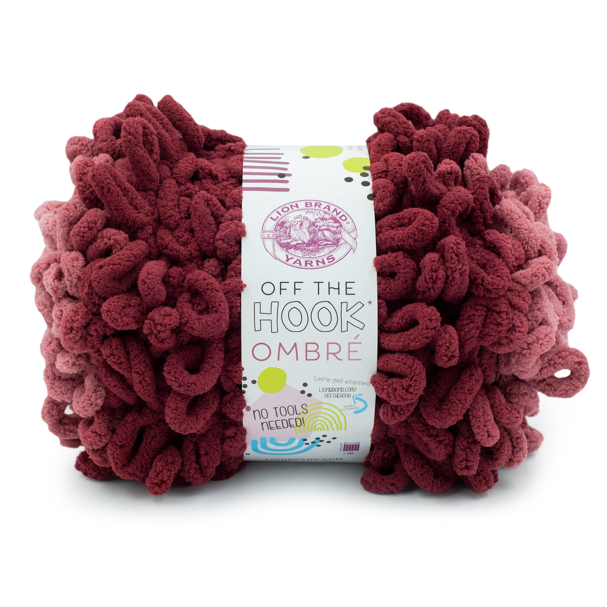 Lion Brand Off The Hook Ombre Yarn