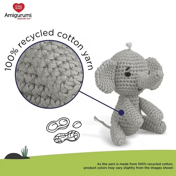 Ross the Elephant Amigurumi Kit