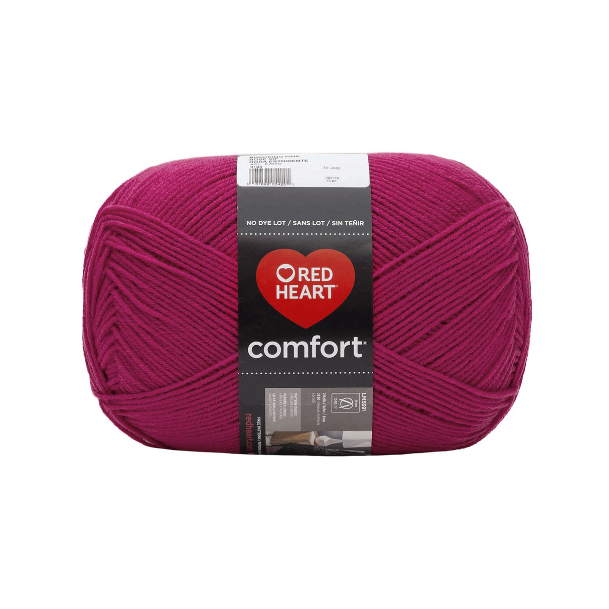 Fil confort coeur rouge