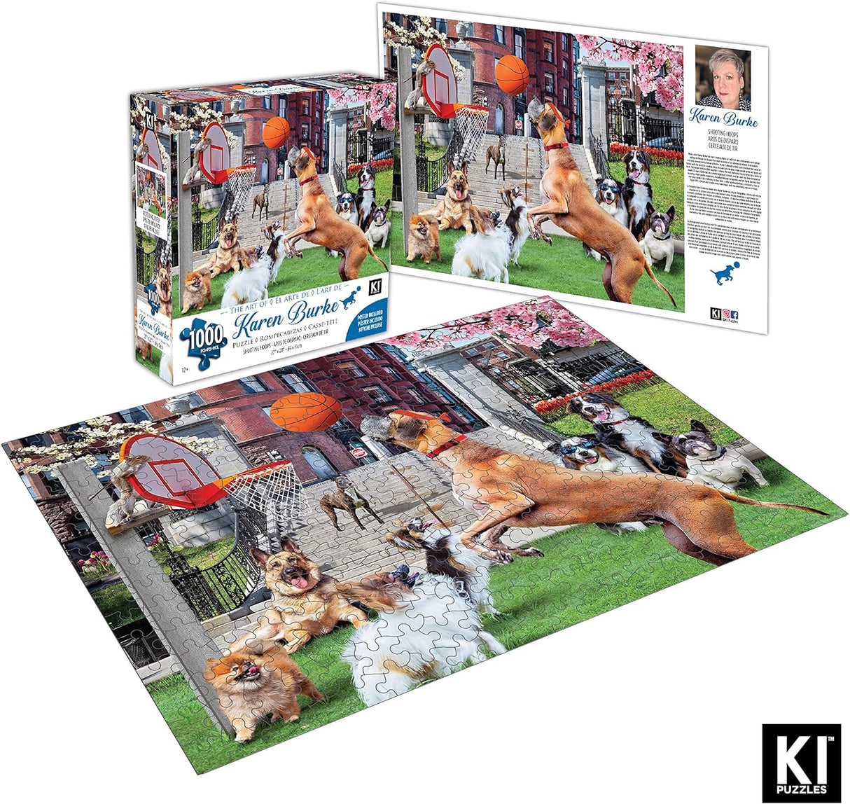 Shooting Hoops Jigsaw Puzzle