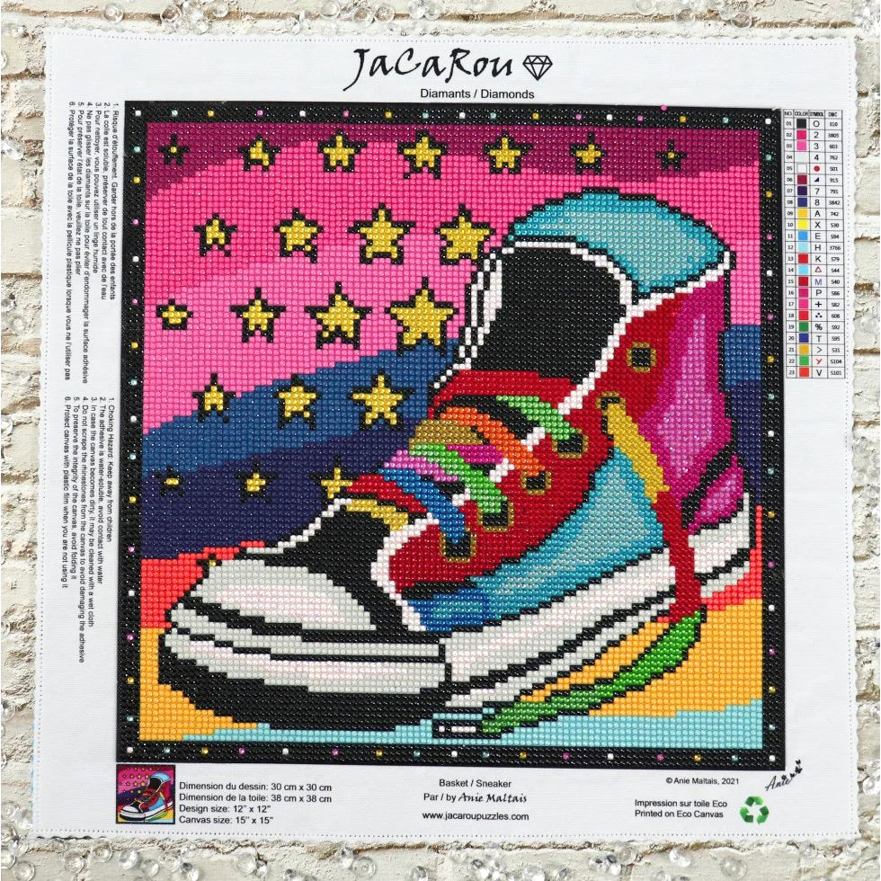 Sneaker Diamond Art Kit