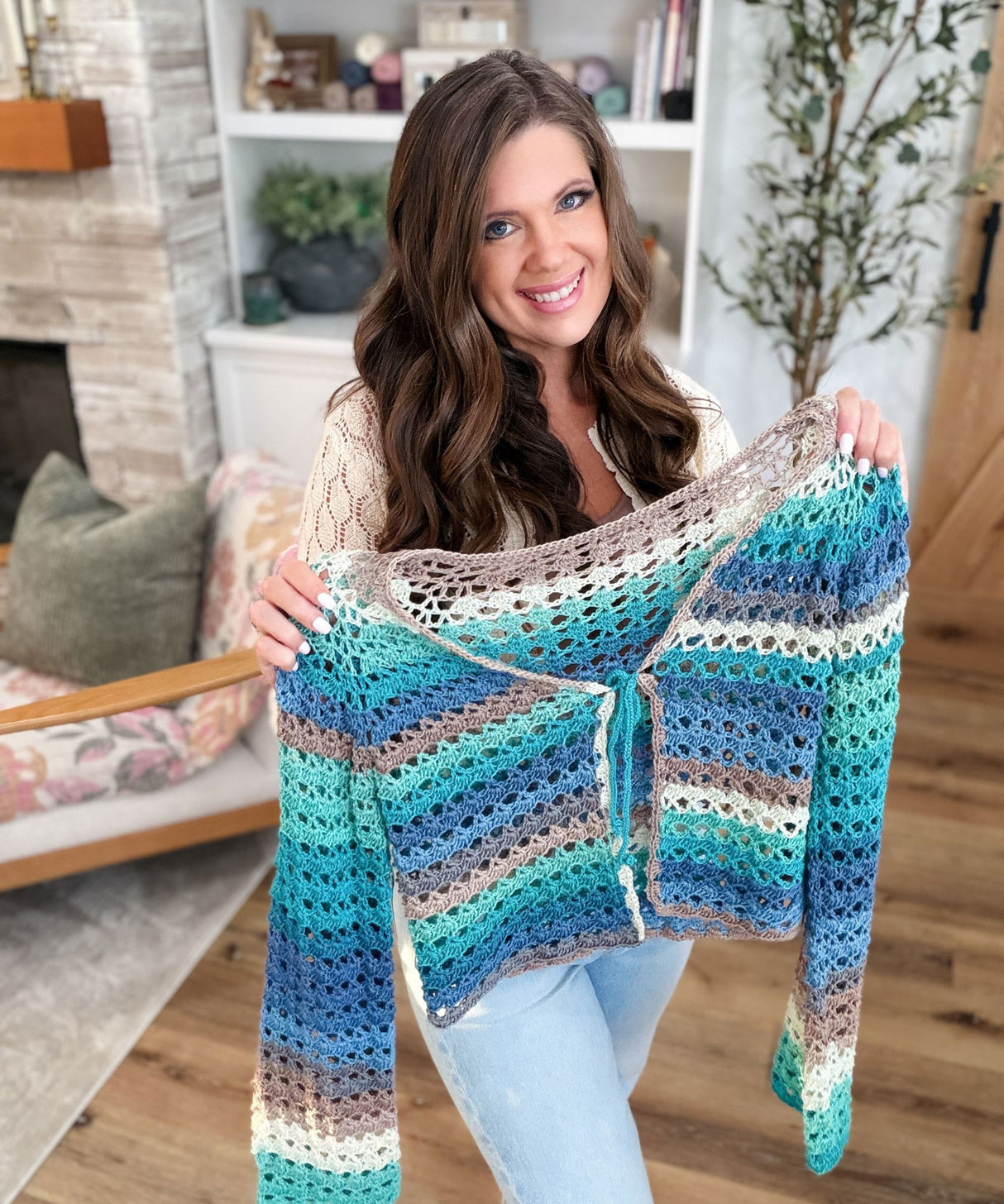 Solea Shell Stitch Cardigan