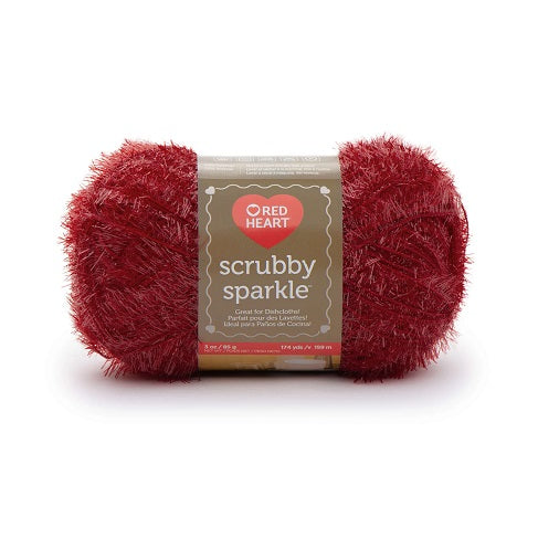 Red Heart Scrubby Yarn