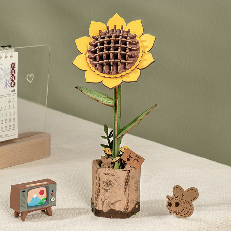 Sunflower Wood Mechanical Kit
