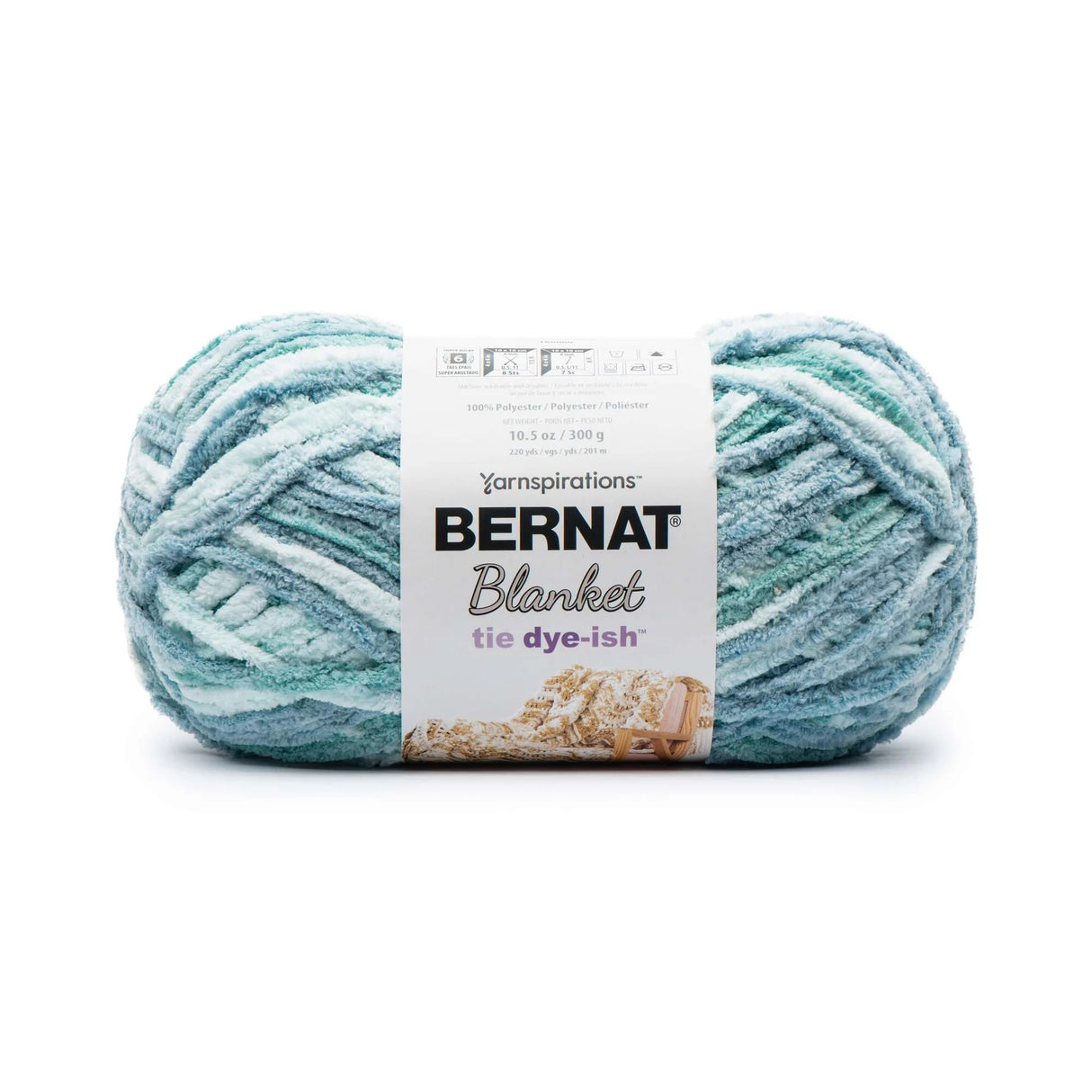 Bernat Blanket Tie Dye-ish Yarn