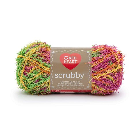 Red Heart Scrubby Yarn