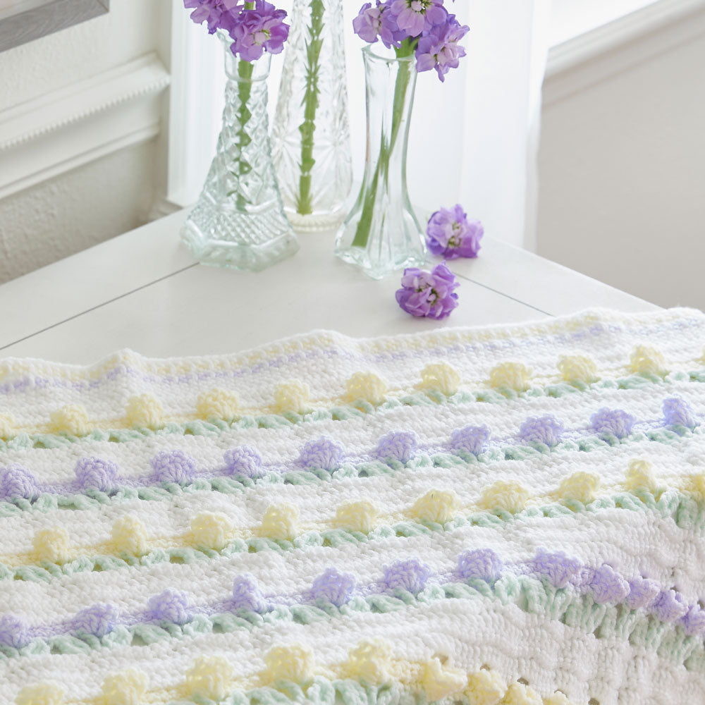 Couverture pour bébé Jardin de tulipes
