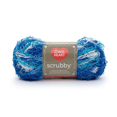 Red Heart Scrubby Yarn