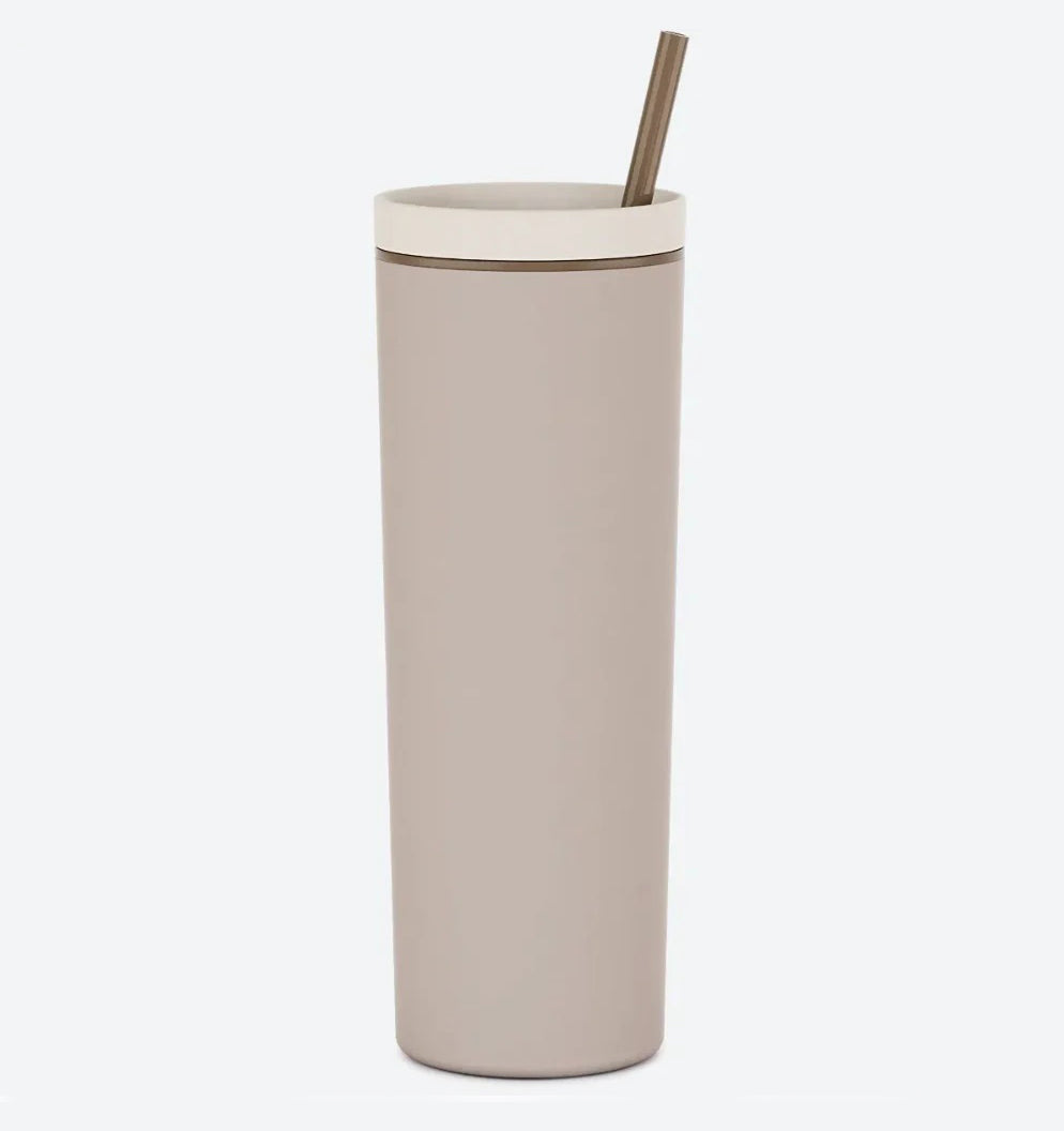 Skinny Tumbler - 18 oz Soft Touch Matte Finish