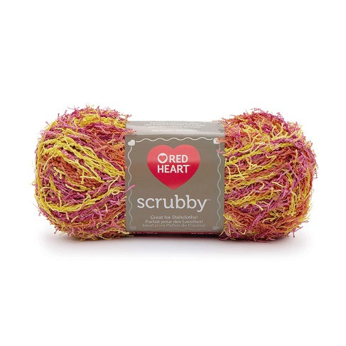 Red Heart Scrubby Yarn