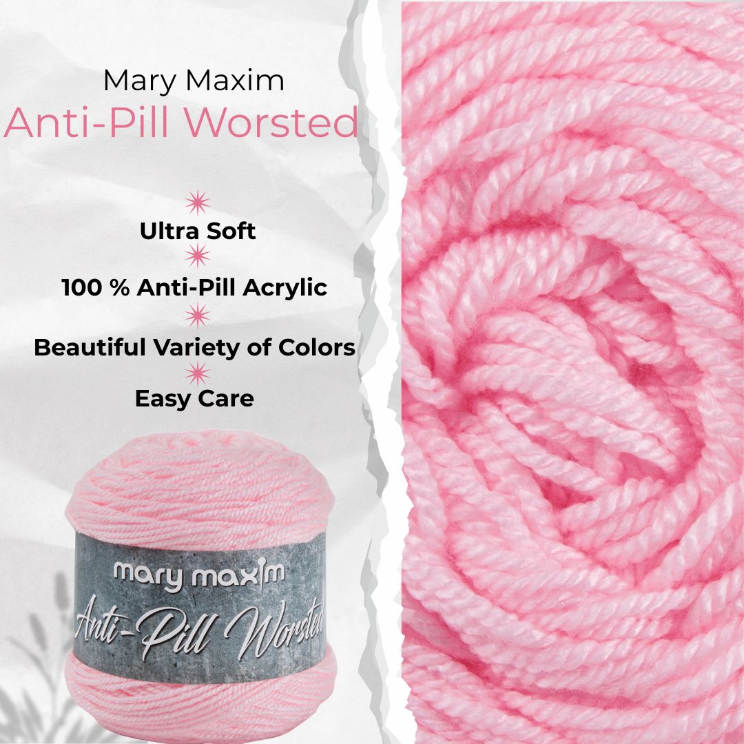 Mary Maxim Anti-Pilling Worsted Yarn