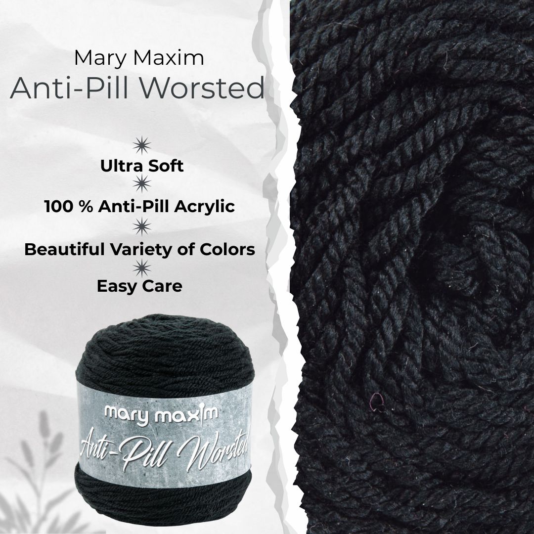 Mary Maxim Anti-Pilling Worsted Yarn