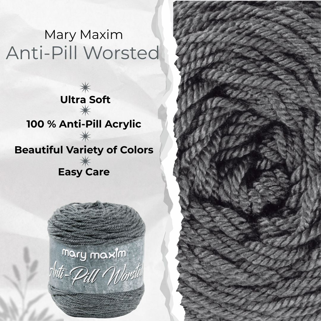 Mary Maxim Anti-Pilling Worsted Yarn