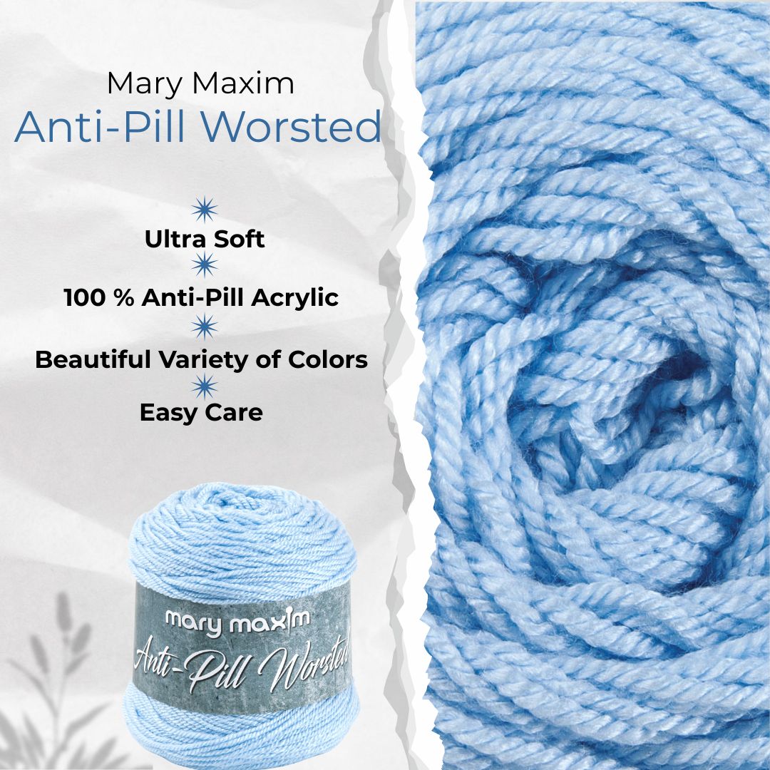 Mary Maxim Anti-Pilling Worsted Yarn