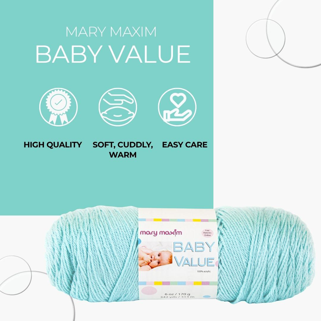 Mary Maxim Baby Value Yarn