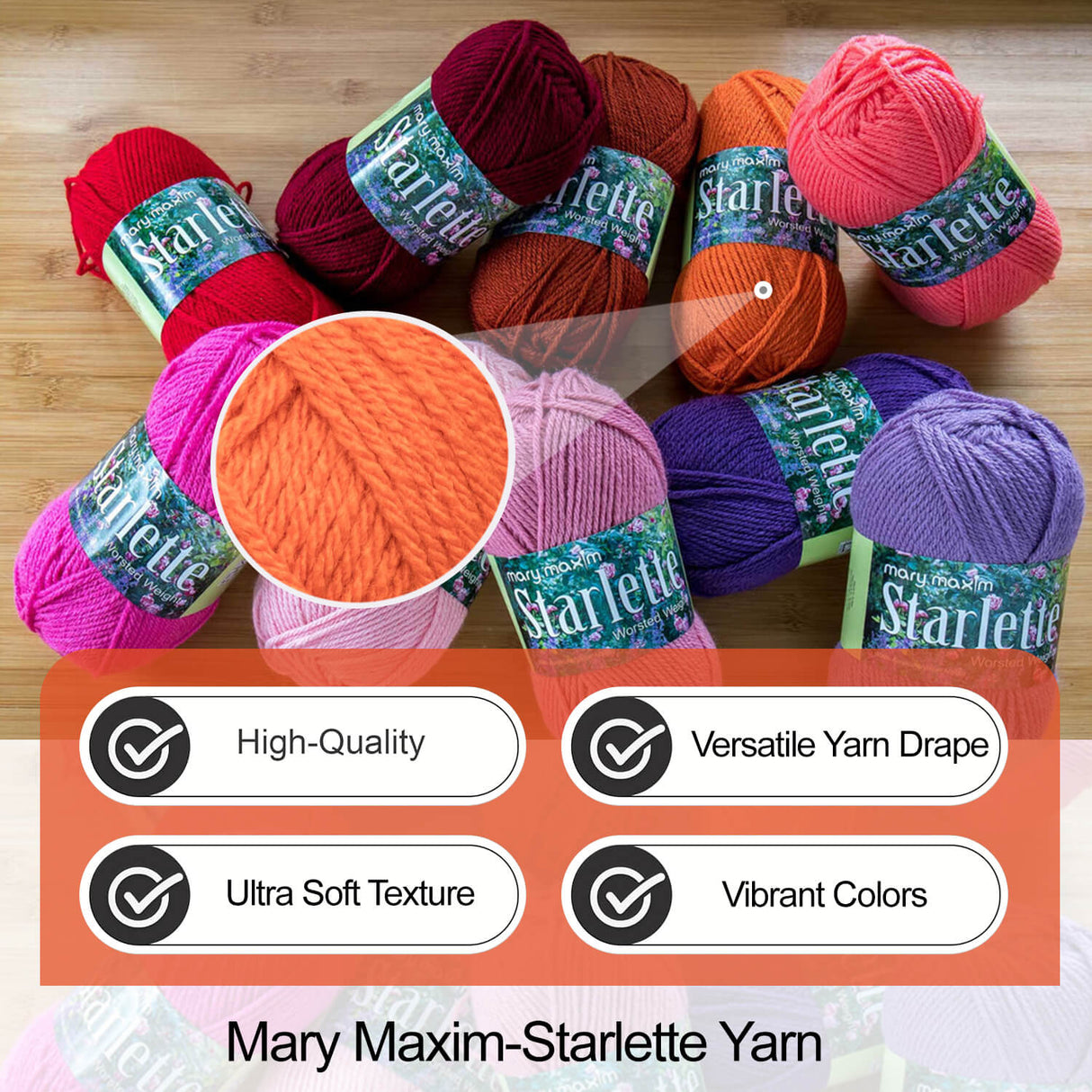Mary Maxim Starlette Yarn