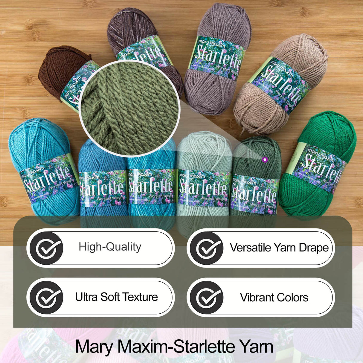 Mary Maxim Starlette Yarn