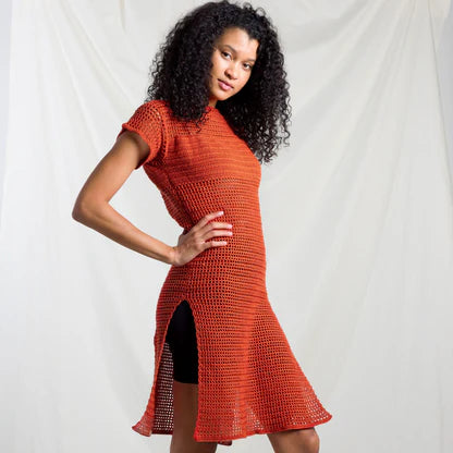 Free Paton's Crochet Best in Mesh Dress Pattern