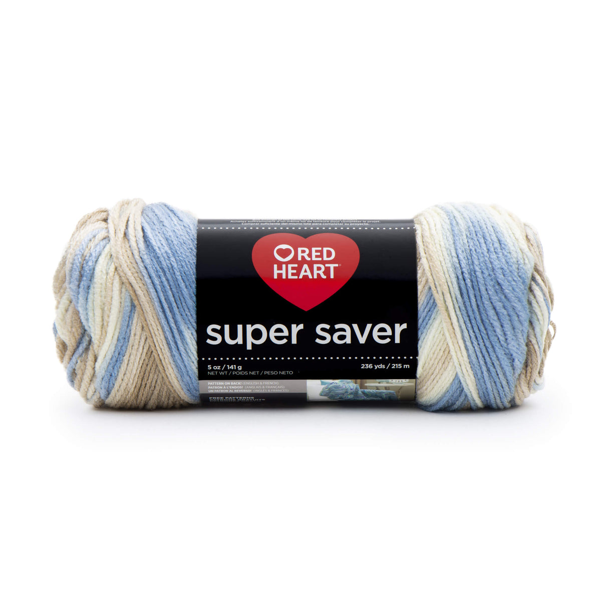 Red Heart Super Saver Yarn (Stripes, Prints, Variegated)