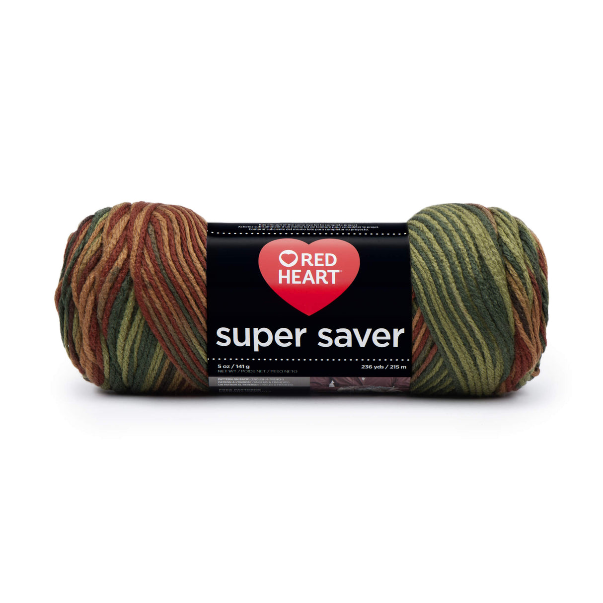 Red Heart Super Saver Yarn (Stripes, Prints, Variegated)