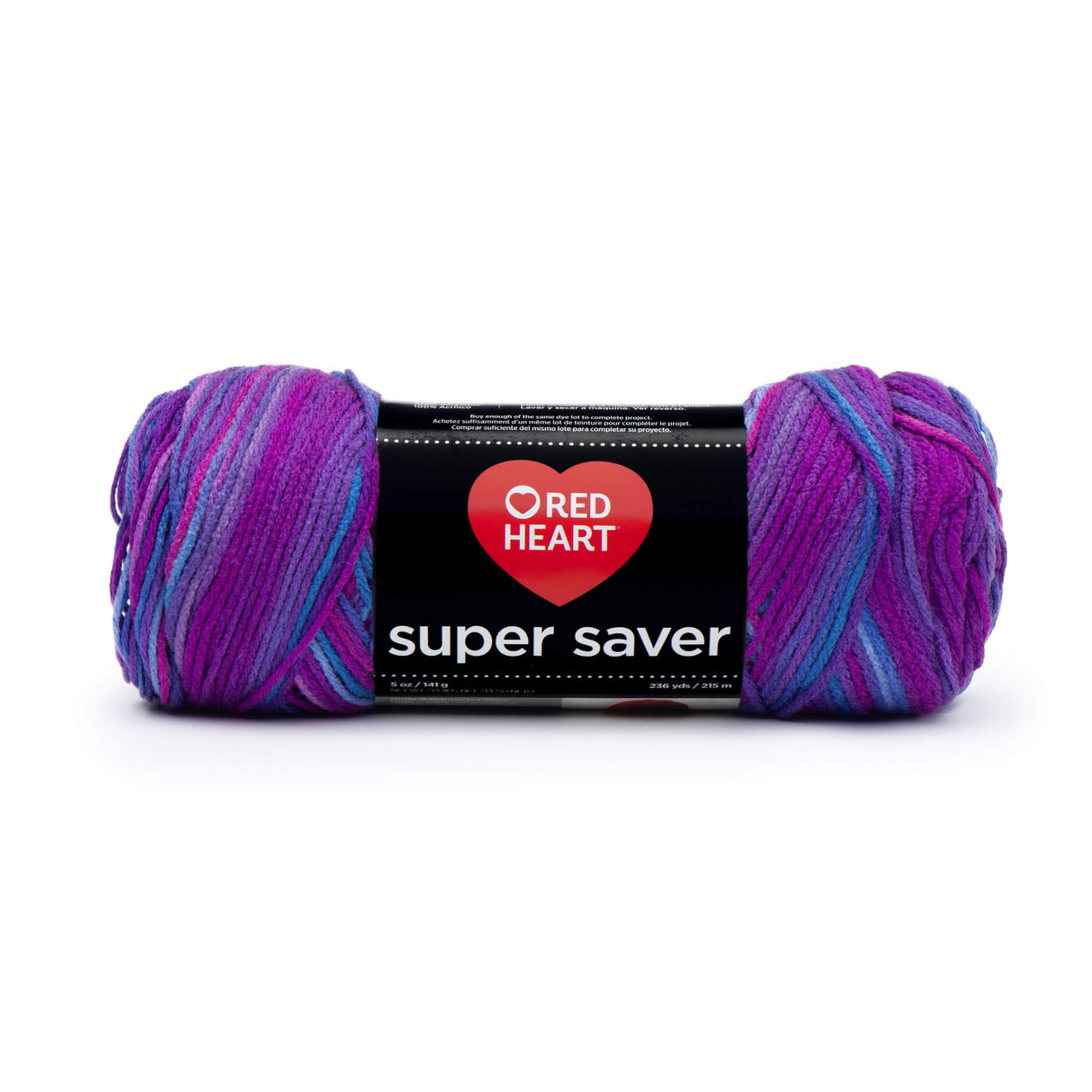 Red Heart Super Saver Yarn (Stripes, Prints, Variegated)