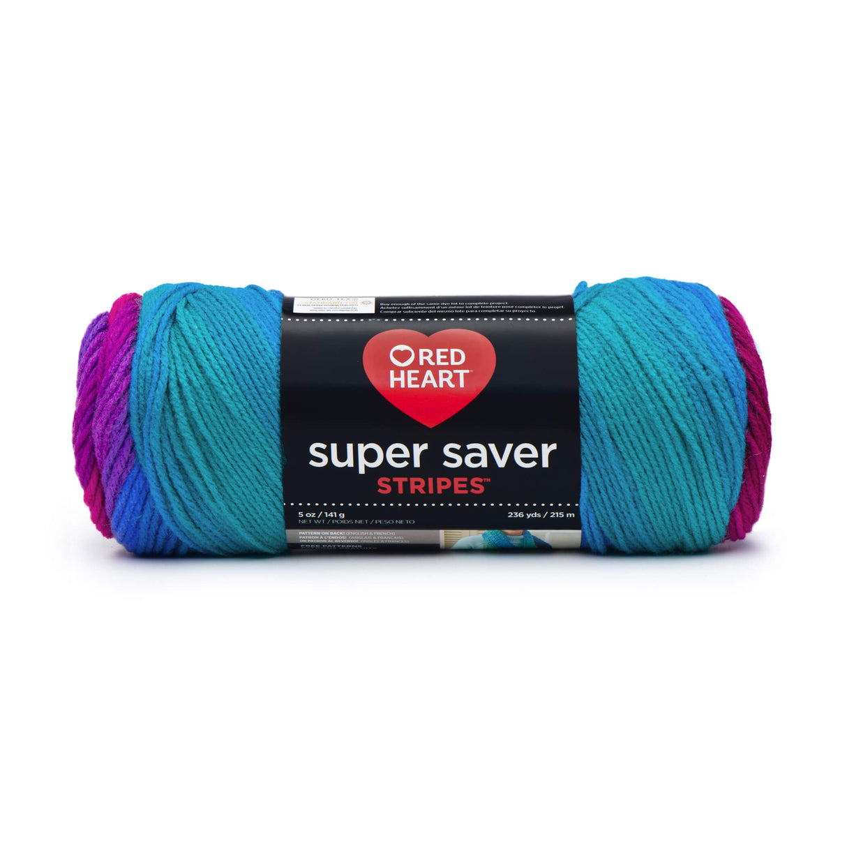 Red Heart Super Saver Yarn (Stripes, Prints, Variegated)