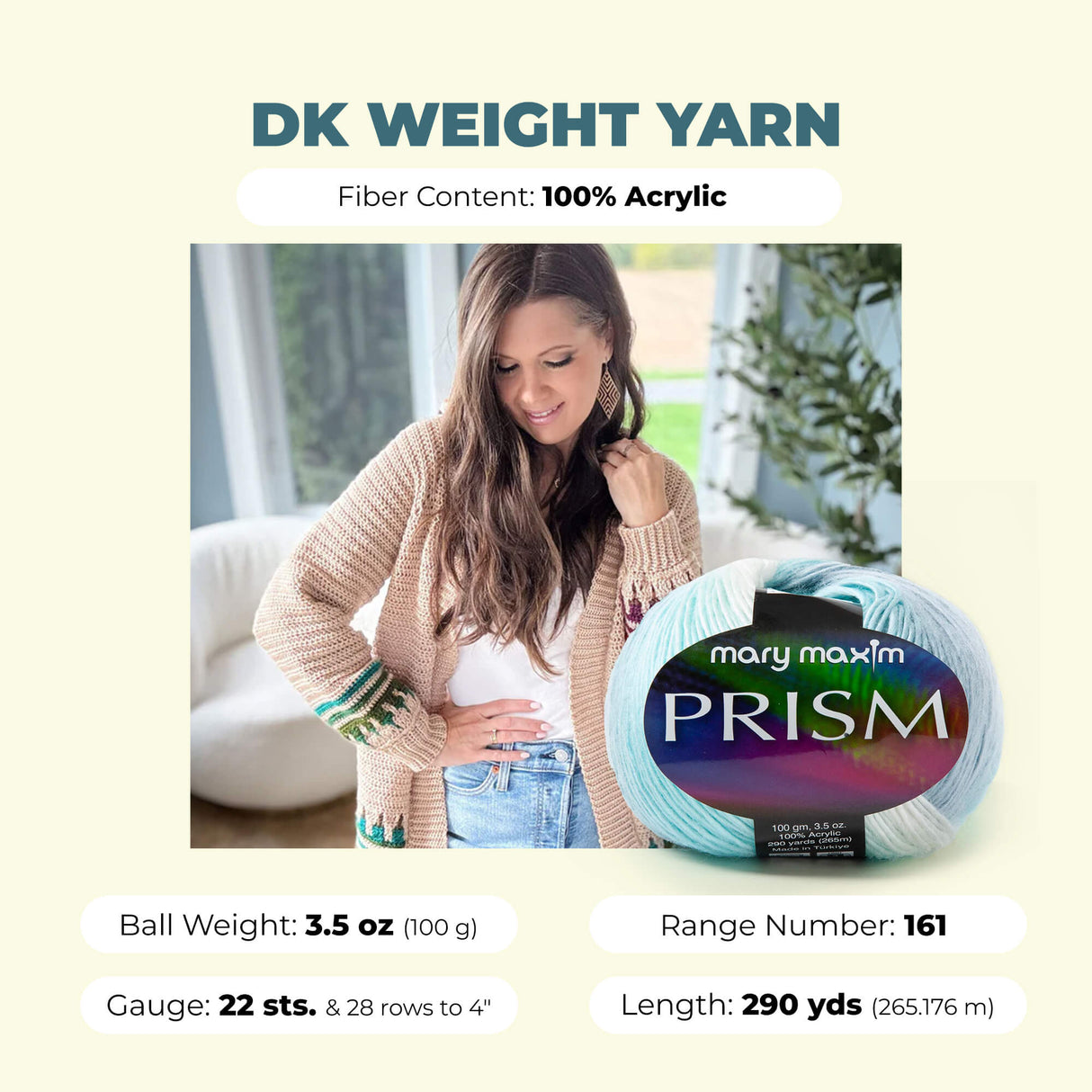 Mary Maxim Prism Yarn