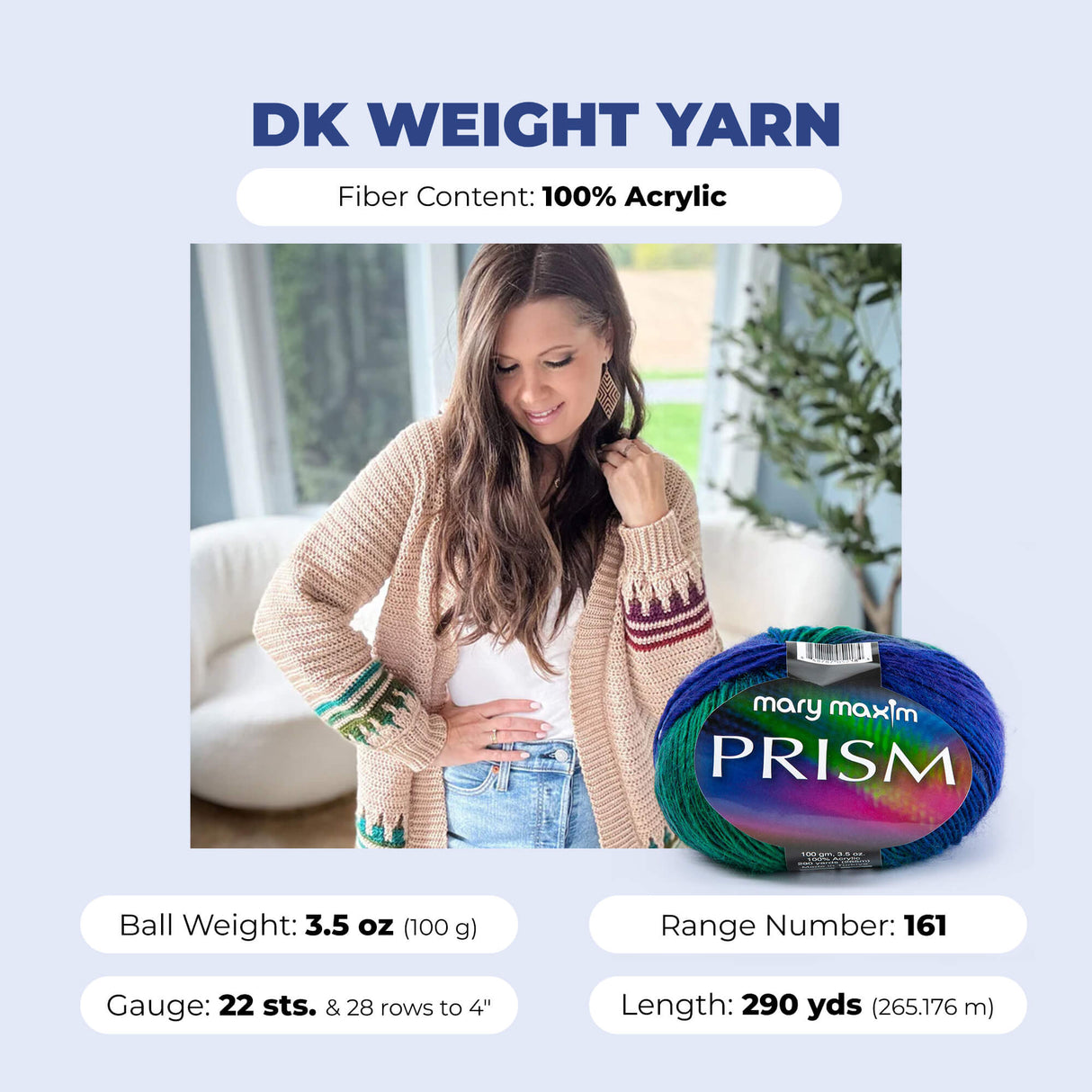Mary Maxim Prism Yarn