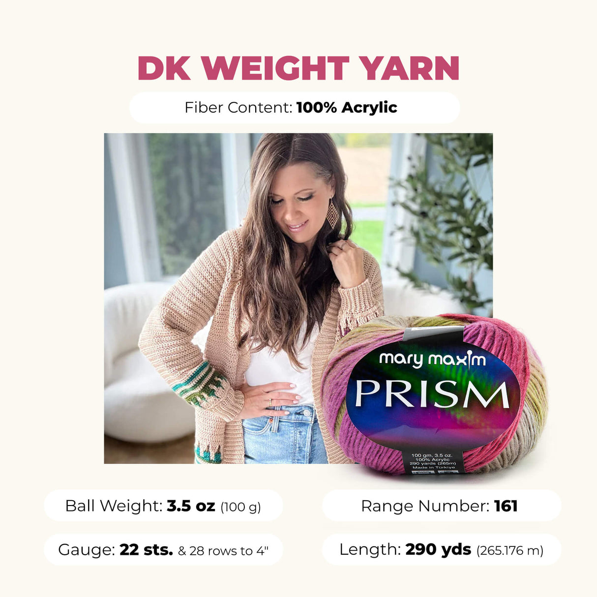 Mary Maxim Prism Yarn