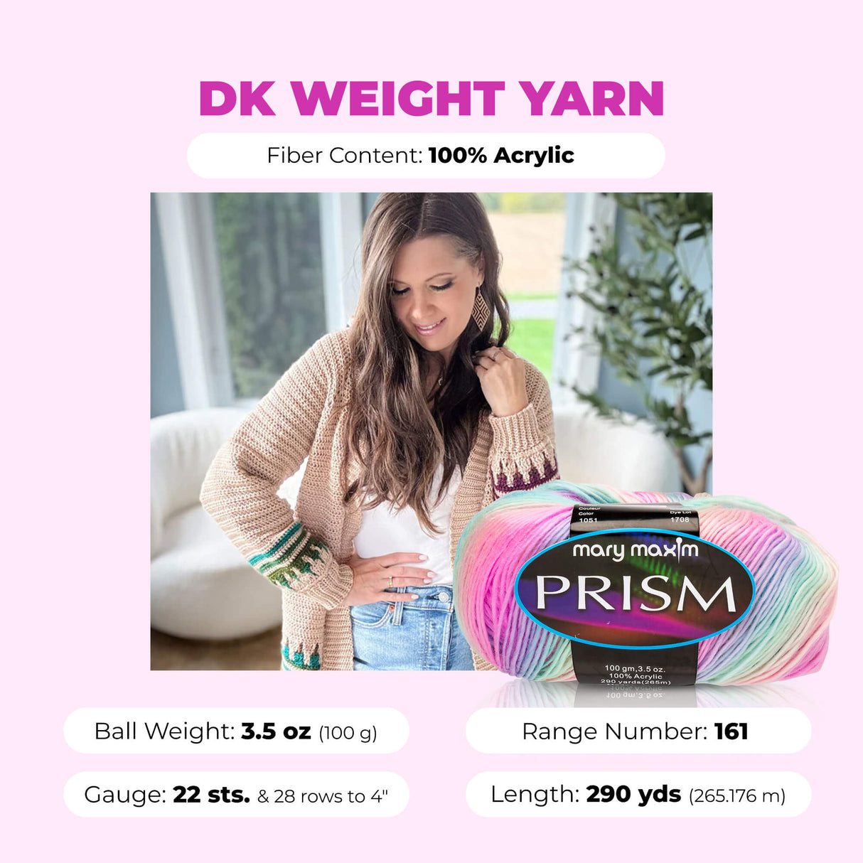 Mary Maxim Prism Yarn