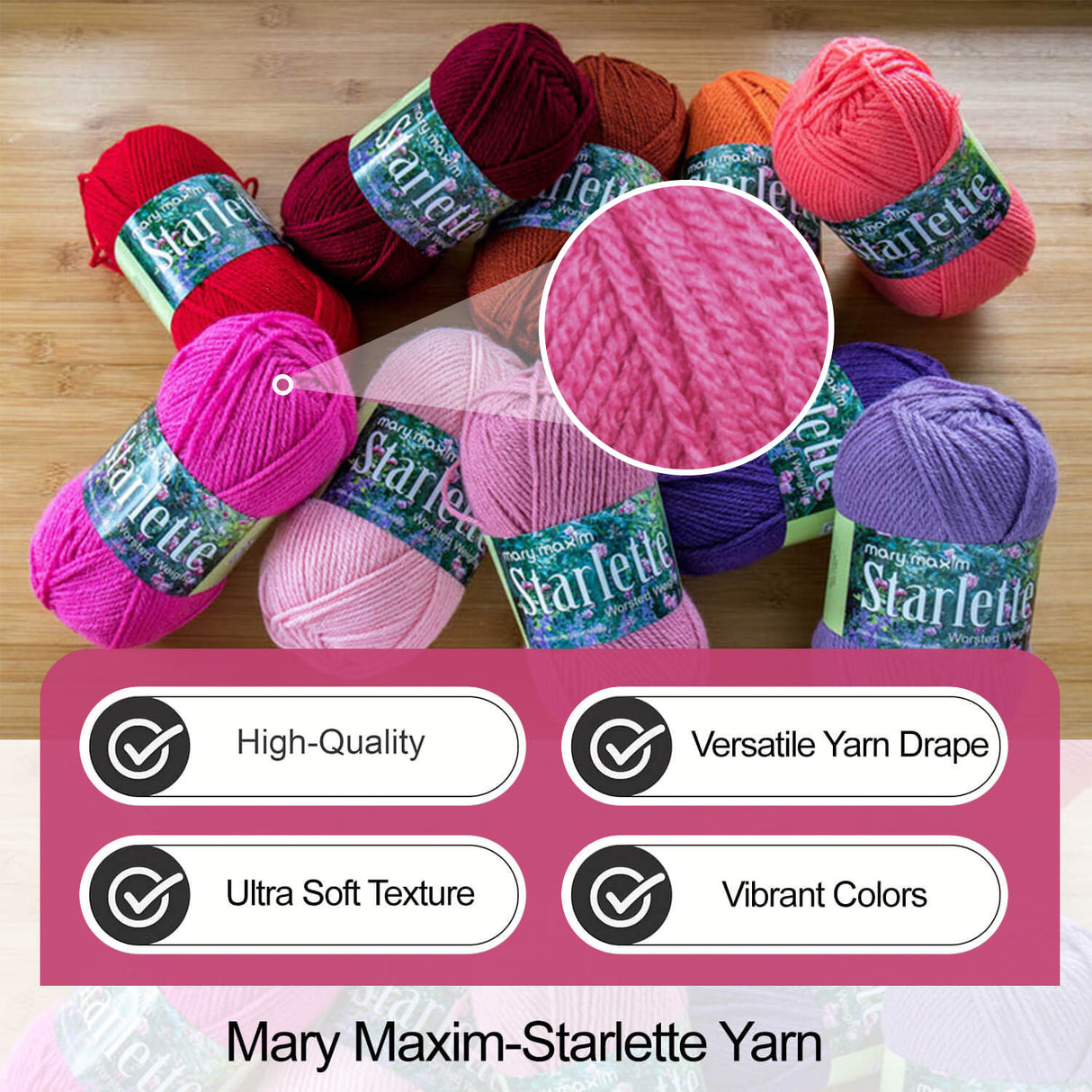 Mary Maxim Starlette Yarn