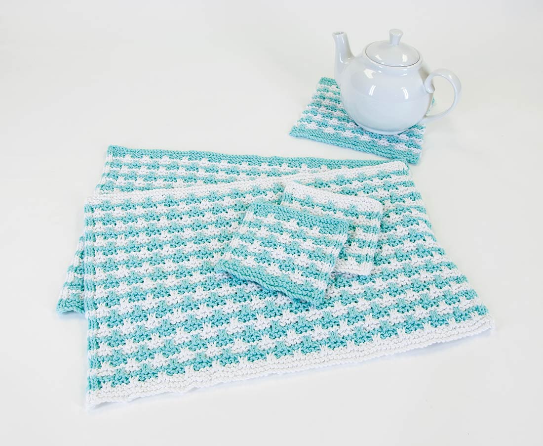 Placemat, Coaster Set Pattern