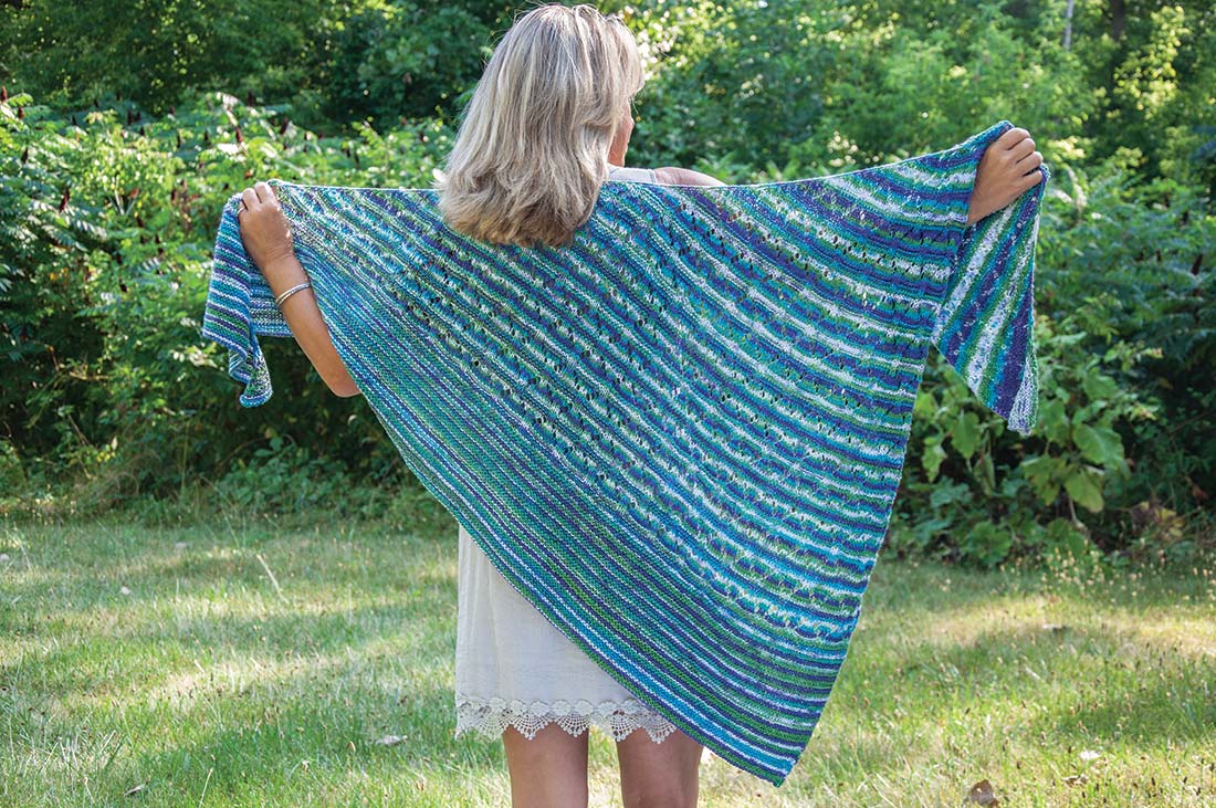 Serenely Textured Wrap Pattern