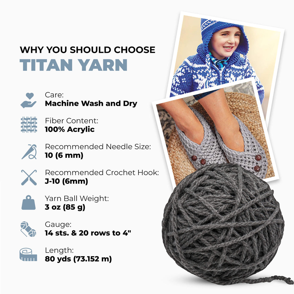 Mary Maxim Titan Yarn