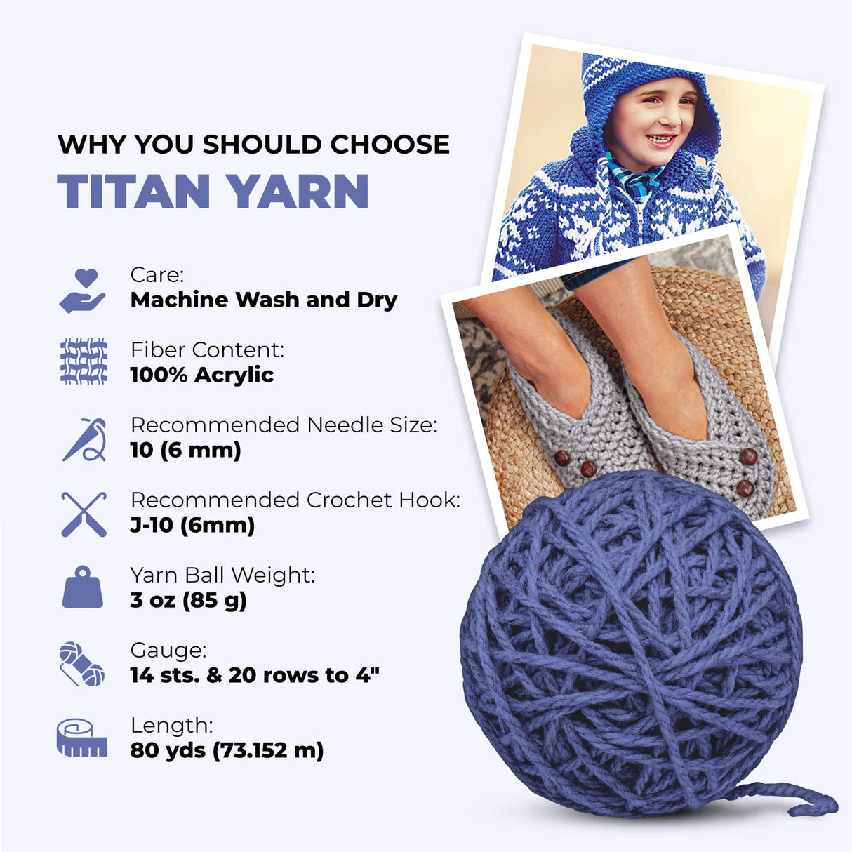 Mary Maxim Titan Yarn