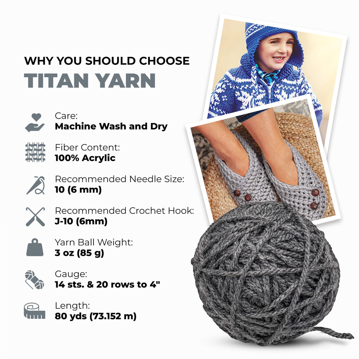 Mary Maxim Titan Yarn