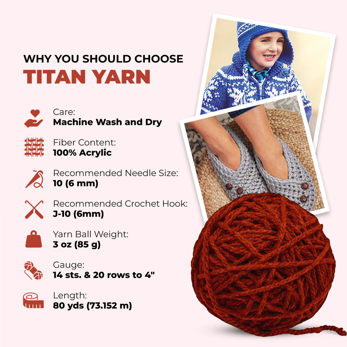 Mary Maxim Titan Yarn