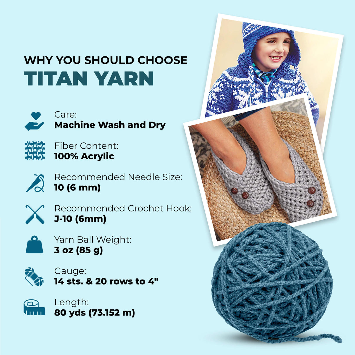 Mary Maxim Titan Yarn